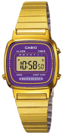 Casio Женские японские наручные часы Casio LA-670WGA-6D