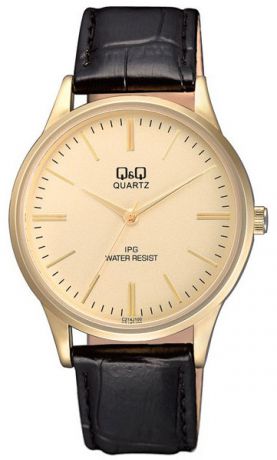Q&Q Мужские японские наручные часы Q&Q C214-100