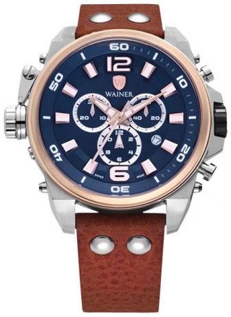 Wainer Мужские швейцарские наручные часы Wainer WA.10980-N