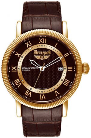 Нестеров Мужские российские наручные часы Нестеров H0062A12-13BR