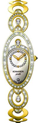 Romanson Женские наручные часы Romanson RM 9207Q LG(WH)