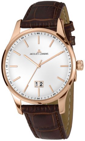 Jacques Lemans Мужские швейцарские наручные часы Jacques Lemans 1-1862F