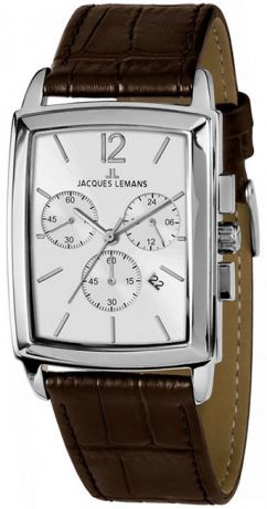 Jacques Lemans Мужские швейцарские наручные часы Jacques Lemans 1-1906B