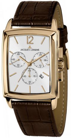 Jacques Lemans Мужские швейцарские наручные часы Jacques Lemans 1-1906D