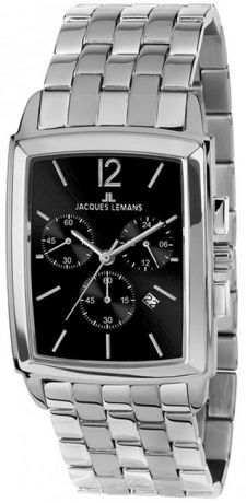 Jacques Lemans Мужские швейцарские наручные часы Jacques Lemans 1-1906E