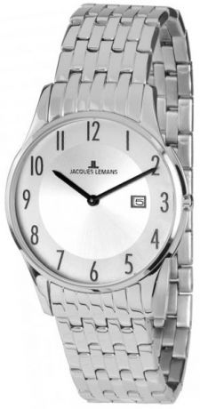 Jacques Lemans Унисекс швейцарские наручные часы Jacques Lemans 1-1852B