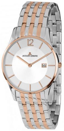 Jacques Lemans Унисекс швейцарские наручные часы Jacques Lemans 1-1852D