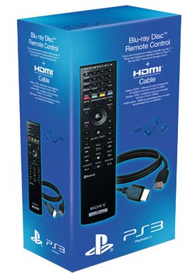 Sony PS3: пульт ДУ (CECHZR1R) + кабель HDMI (SLEH-00182)