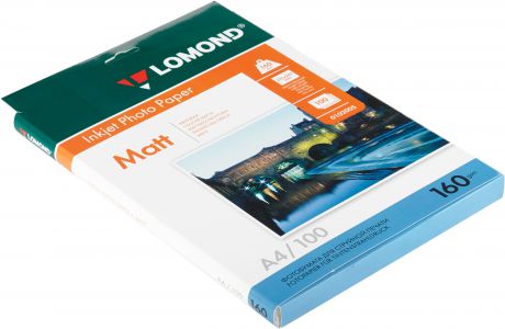 Lomond LM160 матовая A4/100л (0102005)