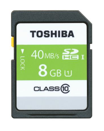 Toshiba SDHC 8Гб Сlass10 SD-T008UHS1-6