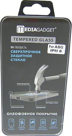 MediaGadget Tempered Glass для iPhone 6