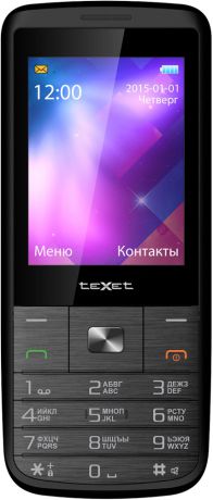 teXet TM-228 Dual Sim Black