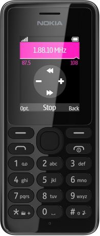 Nokia 108 Dual sim Black