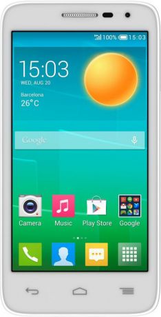 Alcatel One Touch POP D5 5038D White