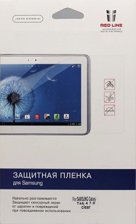 RedLine глянцевая для Samsung Galaxy Tab 4 7"