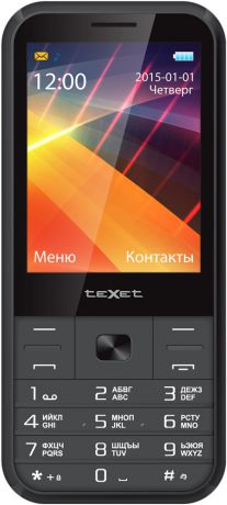 teXet TM-229 Dual Sim Grey