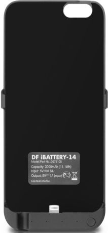 DF iBattery-14 для Iphone 6 Black