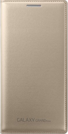 Samsung для Samsung Galaxy Grand Prime Flip Wallet Gold (EF-WG530BFEGRU)