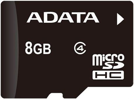 Adata MicroSDHC 8Gb Class 4