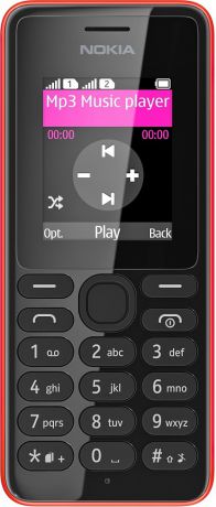 Nokia 108 Dual sim Red