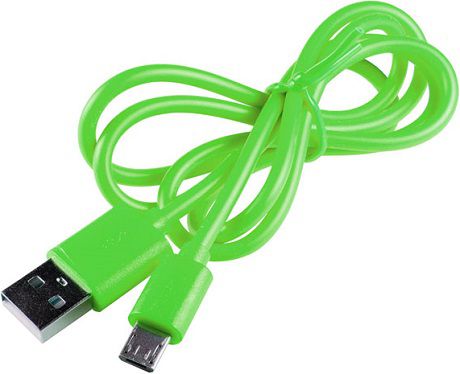 Gal Дата-кабель Gal 2604 USB - microUSB Green