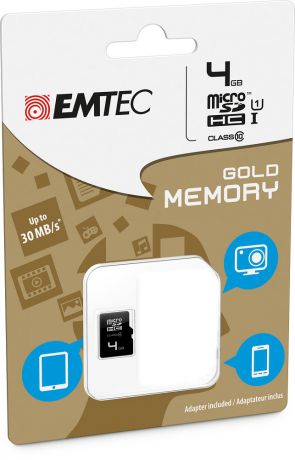 EMTEC MicroSDHC 4Gb Class10