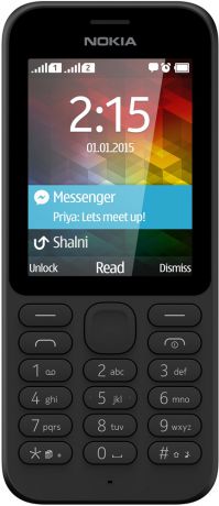 Nokia 215 Dual Sim Black