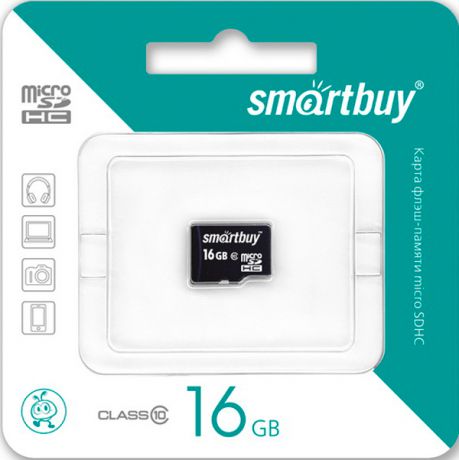 Smart Buy MicroSDHC 16Gb Class10