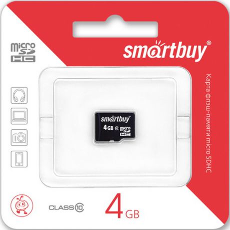 Smart Buy MicroSDHC 4Gb Class10