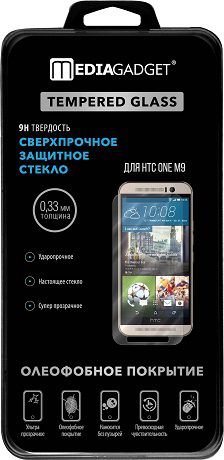 MediaGadget Стекло защитное HTC One M9 прозрачное