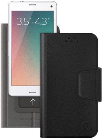 Deppa универсальный Wallet Slide S 3,5-4,3" Black