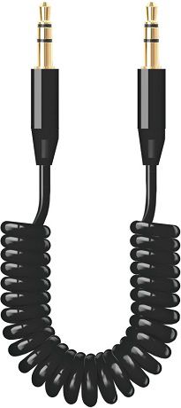 Deppa Аудио кабель Deppa 2630 AUX 3,5 мм - 3,5 мм витой Black