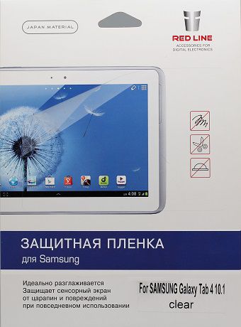 RedLine глянцевая для Samsung Galaxy Tab 4 10.1"
