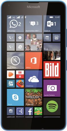 Microsoft Lumia 640 LTE Dual SIM Cyan