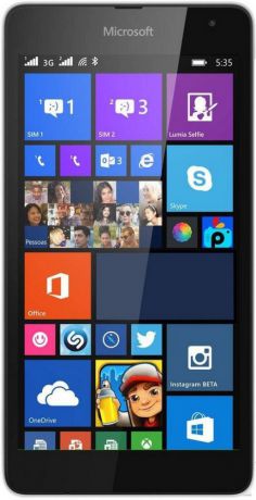 Microsoft Lumia 640 LTE Dual SIM White