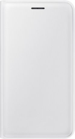 Samsung EF-WJ120PWEGRU для Galaxy J1 2016 Flip Wallet White