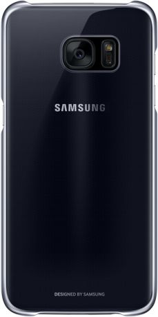 Samsung Clear Cover для Galaxy S7 Edge Black EF-QG935C