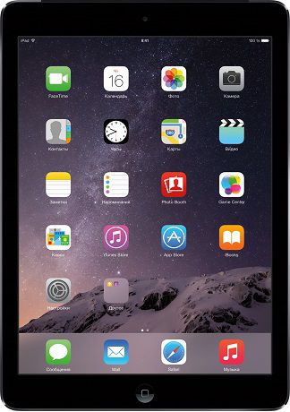Apple iPad Air 2 Wi-Fi 64GB Space Gray Black