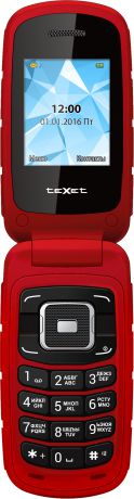 teXet ТМ-104 Dual sim Red