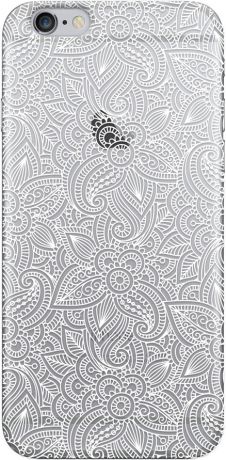 Deppa Art case для iPhone 6/6S Boho-Кружево светлое прозрачный
