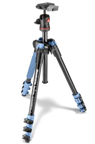 Manfrotto MKBFRA4L-BH - штатив + шаровая головка для фотокамер (Blue)