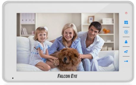Falcon Eye (FE-70C4) - цветной видеодомофон (White)