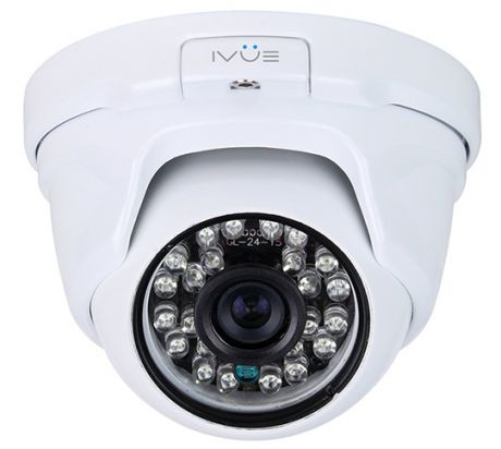 iVue iVue-HDC-OD13F36-20 - внешняя купольная антивандальная AHD-камера (White)