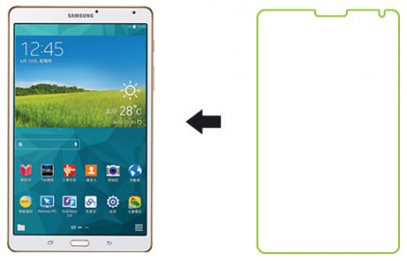 Ainy AC-S559 - защитная пленка для Samsung Galaxy Tab S 8.4 (глянцевая)
