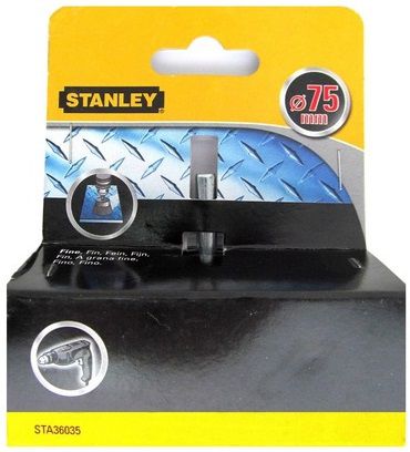 Stanley 36035-XJ - щетка чашечная стальная Fine для дрели D75 мм