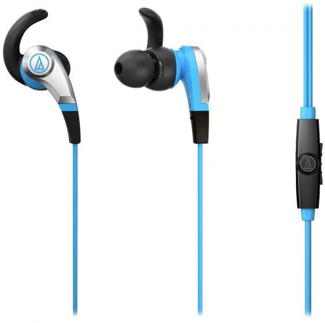 Audio-Technica ATH-CKX5iS - вставные наушники с микрофоном (Blue)