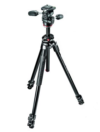 Manfrotto MK290DUA3-3W - штатив + 3D-головка для фотокамер