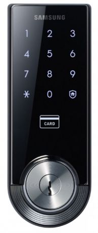 Samsung SHS-3320 XMK/EN - электронный дверной замок (Black)