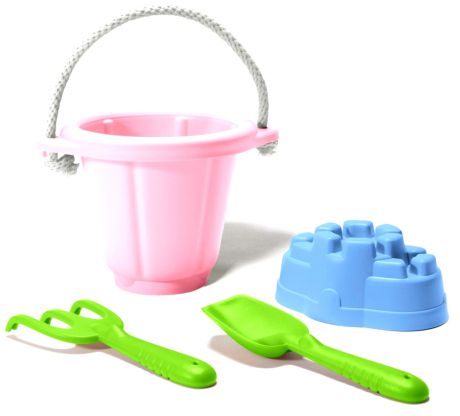 Green Toys Sand Play Set (70877) - набор для песочницы (Pink)