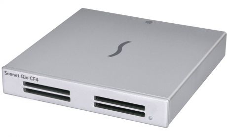 Sonnet Qio EF4 CF Thunderbolt - медиаридер для карт CompactFlash (Silver)